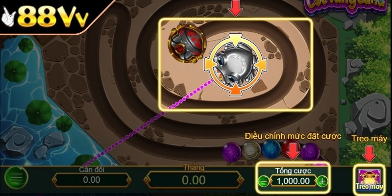 Cóc Vàng Zuma 88VV – Bắn Bóng Tốc Độ Nổ Combo Liên Hoàn 2 Tận dụng hiệu ứng đặc biệt